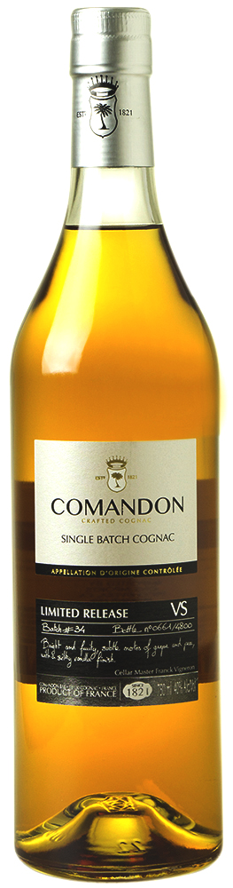 Comandon Cognac VS, Single Batch for 2016
