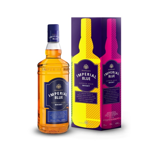 Pernod Ricard Indian Whisky Imperial Blue